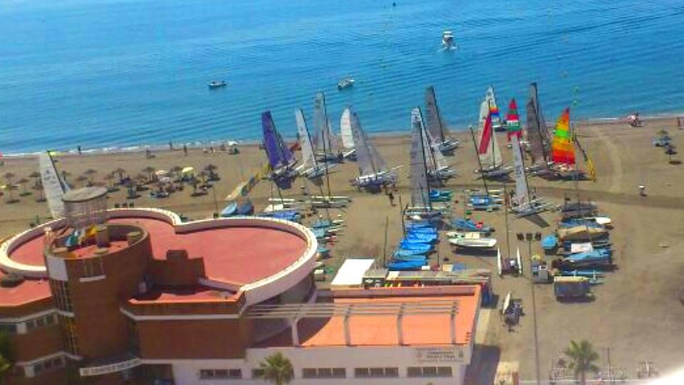 Hotel Miraya Beach Torre Del Mar Esterno foto